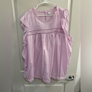 Old Navy Plus Size Blouse with Flutter Sleeve